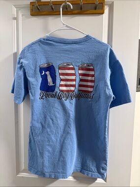 Local Boy Outfitters Classic Light Blue Pocket Tee